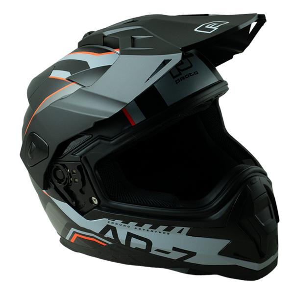 PROTO รุ่น AD-7 Zenos ดำกึ่งเงากึ่งด้าน (Matt black) - Image 3