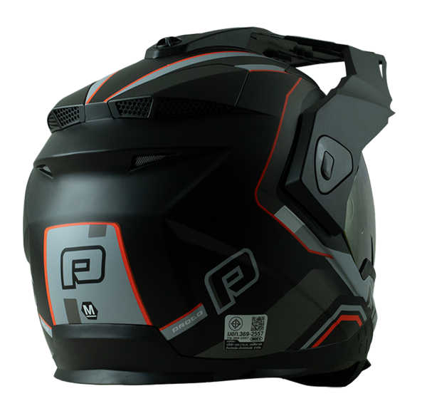 PROTO รุ่น AD-7 Zenos ดำกึ่งเงากึ่งด้าน (Matt black) - Image 6