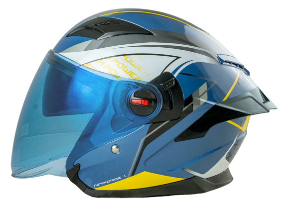 AIRFORCE 1 BT NEW SPOILER Power ฟ้า จีออโน่  Giorno blue - Image 3