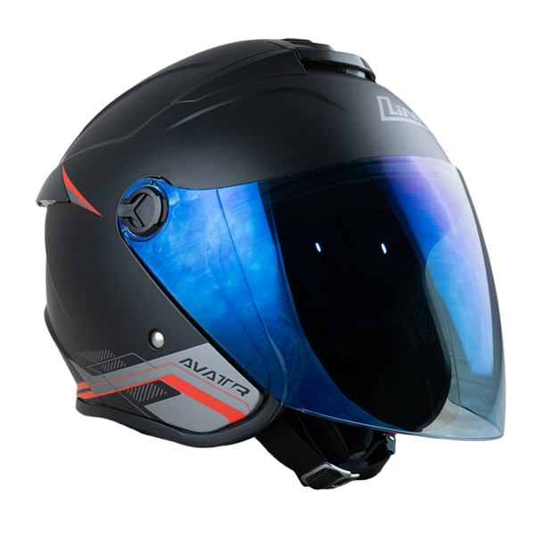 หมวกกันน็อค LiNK AVATR ดำเงา (Black) - Image 2