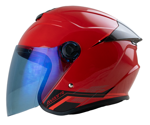 หมวกกันน็อค LiNK AVATR แดงเงา (Red) - Image 3